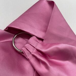 Pink Satin Women's Belt